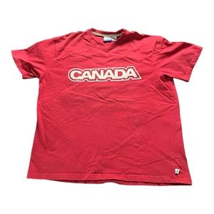 Men’s Olympics Team Canada Red Graphic Short Sleeve T Shirt